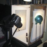 Home-made light tent